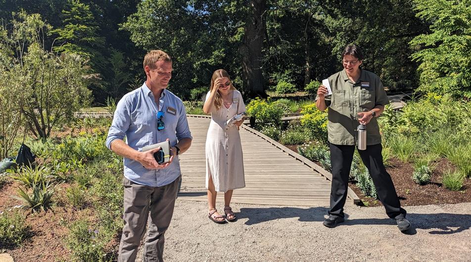 Joe Perkins, Jodie Hilton and Sheila Das - Credit: HW